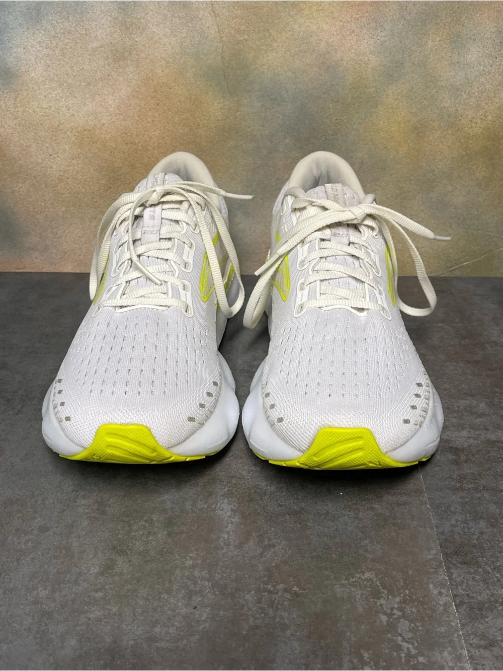 Brooks Glycerin 20 Men's White/Nightlife Running Shoes Size 9.5D